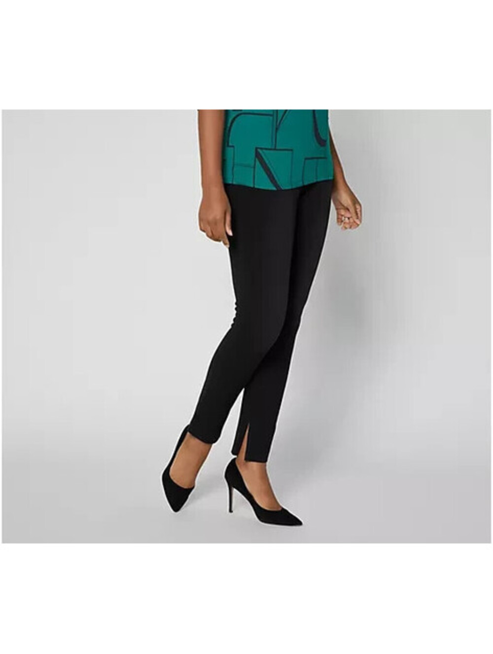 Women with Control Petite Prime Stretch Denim Ankle Jeans Size PM